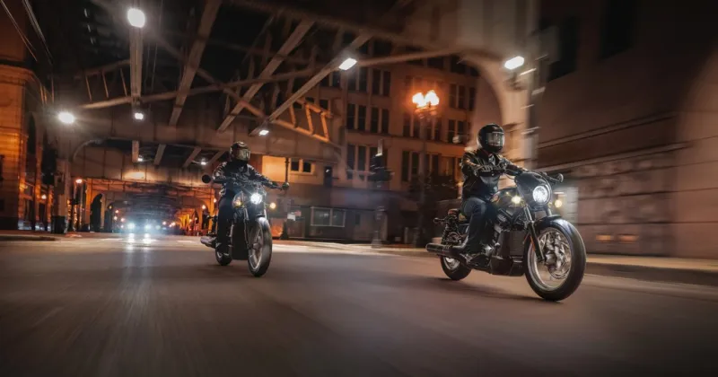Harley-Davidson Nightster in Action