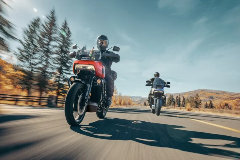 Harley-Davidson Pan America 1250 in Action