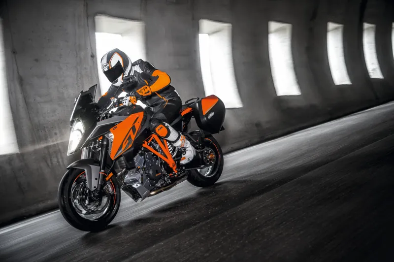 KTM 1290 Super Duke GT in Action