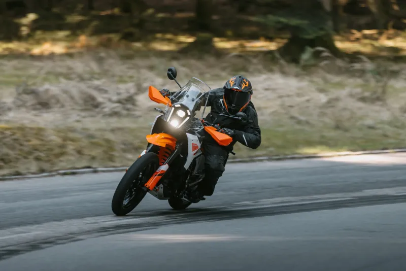 KTM 390 Adventure X in Action
