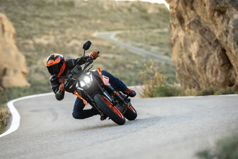 KTM 390 Duke in Action