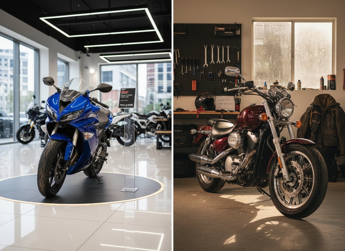 Gebraucht vs. Neu: Was lohnt sich? - Motorrad Wissen für Einsteiger