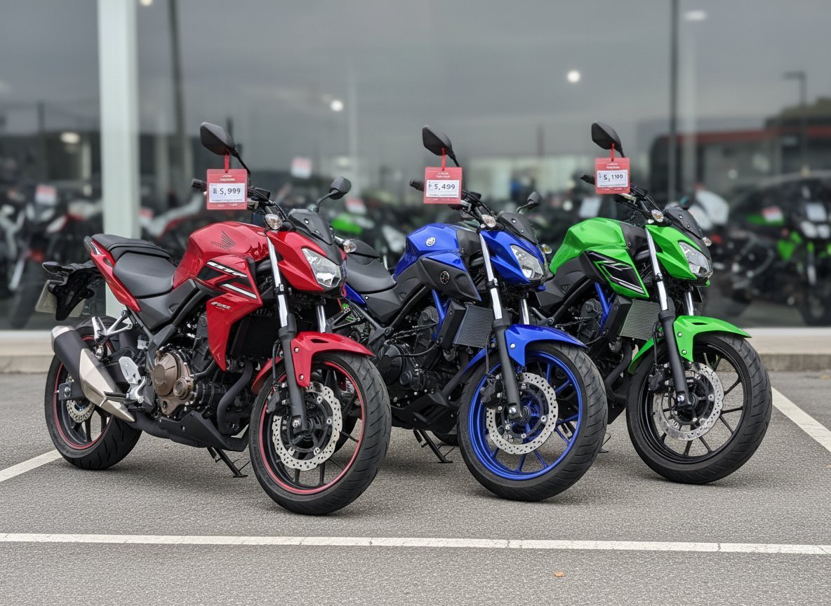 A2-Motorräder unter 5.000€ - Motorrad Wissen für Einsteiger