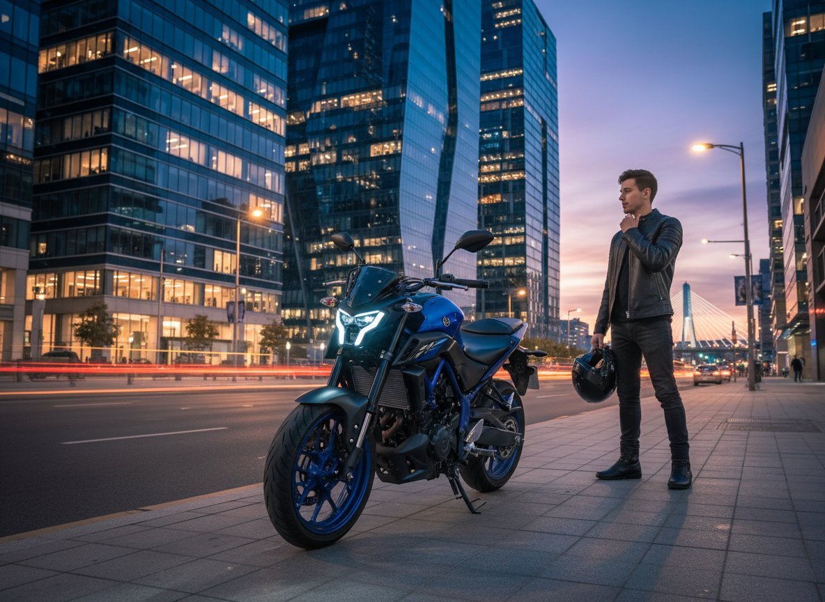 Yamaha MT-03: Das perfekte Einsteiger-Naked - Motorrad Wissen für Einsteiger